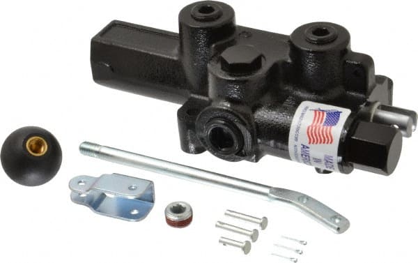 Prince RD-2575-M4-EDA1 Hydraulic Control Spool Valve: 3/4" Inlet, 3/4" Outlet, 20 GPM, 3,000 Max psi 