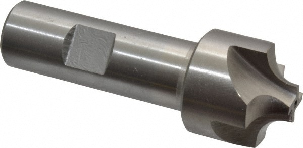 Value Collection 182-6197 Corner Rounding End Mill: 9/32" Radius, 1-1/8" Diam, 4 Flutes, High Speed Steel Image