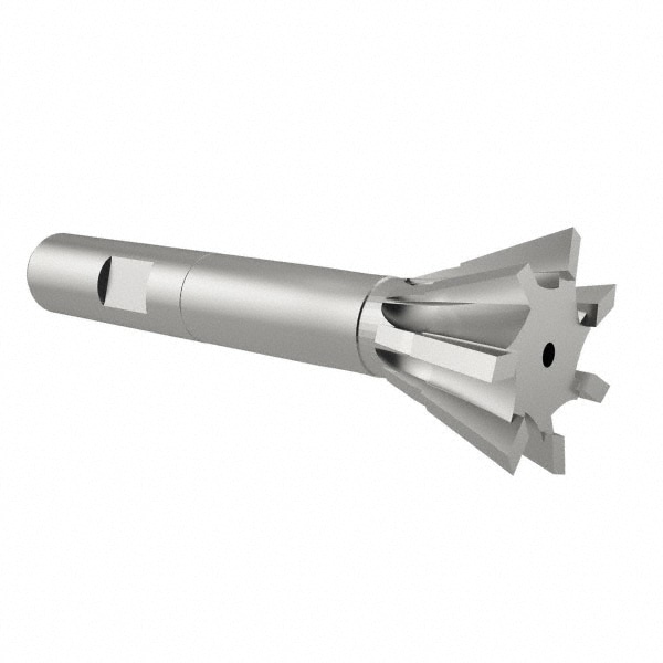 Value Collection DC6006HS Dovetail Cutter: 60 °, 3/4" Cut Dia, 5/16" Cut Width, High Speed Steel Image