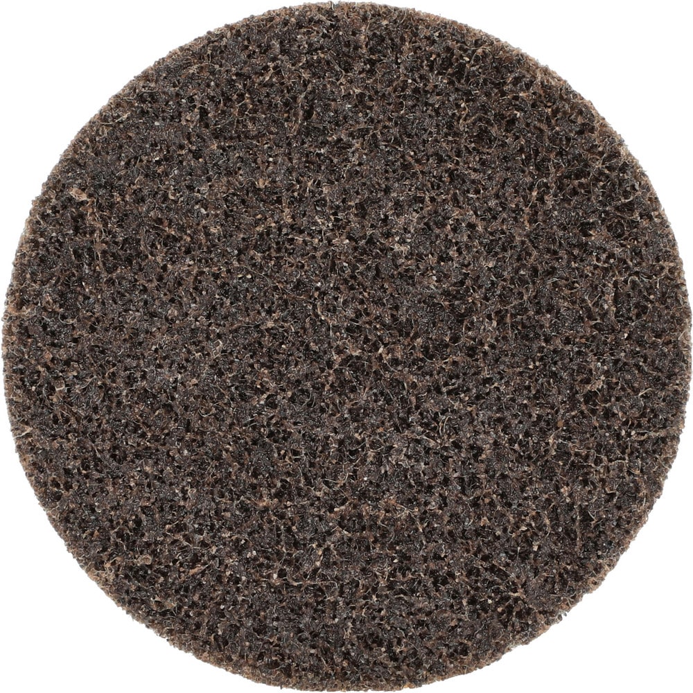 Quick-Change Disc: Power-Lock Type 2, 3" Disc Dia, Aluminum Oxide, Non-Woven