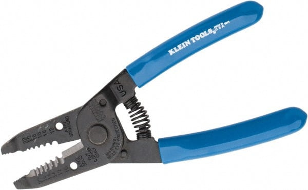 Wire Stripper: 20 AWG to 10 AWG Max Capacity