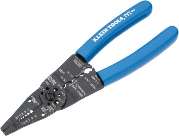 Wire Stripper: 22 AWG to 10 AWG Max Capacity