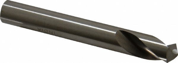 Spotting Drill: 1/2" Dia, 120 ° Point, 3-3/4" OAL, High Speed Steel