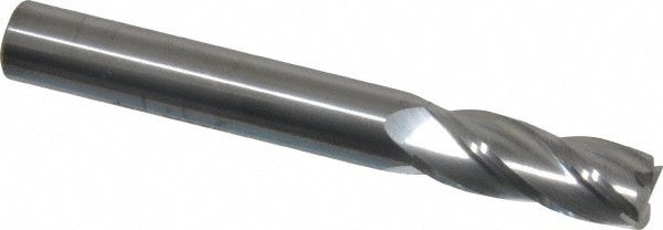 SGS 38033 Corner Radius End Mill: 5/16" Dia, 13/16" LOC, 0.02" Radius, 4 Flutes, Solid Carbide Image