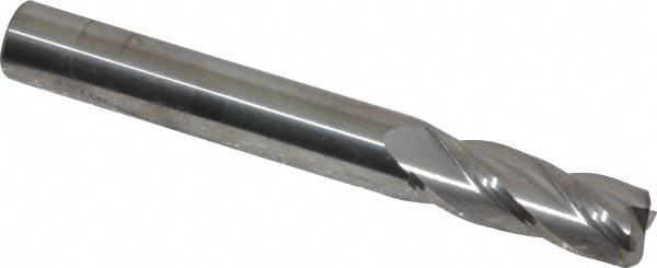 SGS 38037 Corner Radius End Mill: 5/16" Dia, 13/16" LOC, 0.045" Radius, 4 Flutes, Solid Carbide Image