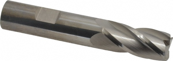 SGS 38077 Corner Radius End Mill: 5/8" Dia, 1-1/4" LOC, 0.03" Radius, 4 Flutes, Solid Carbide Image