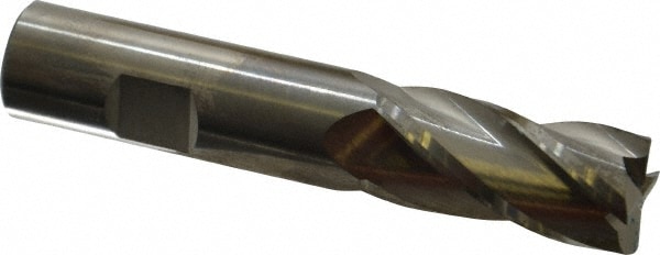 SGS 38089 Corner Radius End Mill: 3/4" Dia, 1-1/2" LOC, 0.02" Radius, 4 Flutes, Solid Carbide Image