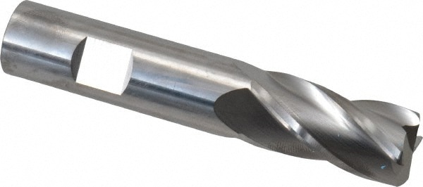 SGS 38097 Corner Radius End Mill: 3/4" Dia, 1-1/2" LOC, 0.09" Radius, 4 Flutes, Solid Carbide Image