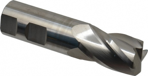 SGS 38113 Corner Radius End Mill: 1" Dia, 1-1/2" LOC, 1/8" Radius, 4 Flutes, Solid Carbide Image