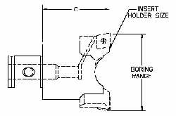 Parlec PC6-4605 Boring Head: 62.99 mm Body Dia, Manual Image