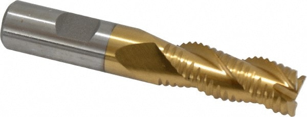 Value Collection 724-6481 Square End Mill: 5/8 Dia, 1-5/8 LOC, 5/8 Shank Dia, 3-3/4 OAL, 3 Flutes, Cobalt Image