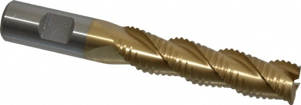 Value Collection 724-6526 Square End Mill: 3/4 Dia, 3 LOC, 3/4 Shank Dia, 5-1/4 OAL, 3 Flutes, Cobalt Image