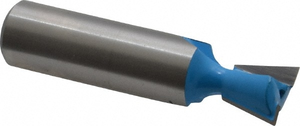 1/2" Diam, 1/2" LOC, 2 Flute Carbide-Tipped Edge Profile Dovetail Router Bit