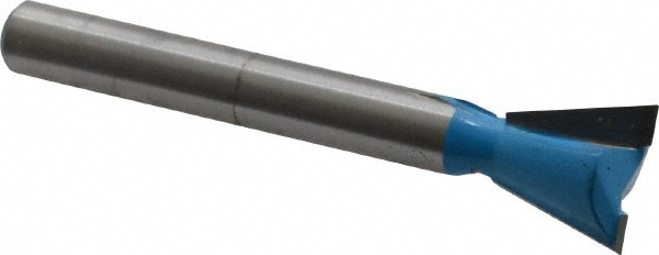 1/2" Diam, 1/2" LOC, 2 Flute Carbide-Tipped Edge Profile Dovetail Router Bit