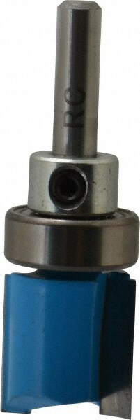 3/4" Diam, 3/4" LOC, 2 Flute Carbide-Tipped Edge Profile Pattern-Cutting Router Bit