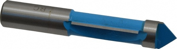 1/2" Diam, 1-1/8" LOC, 2 Flute Carbide-Tipped Edge Profile Panel Pilot Router Bit