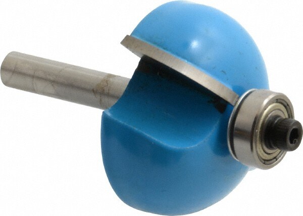 1-1/2" Diam, 5/8" LOC, 2 Flute Carbide-Tipped Edge Profile Cove Router Bit