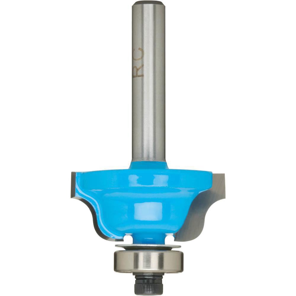 1-1/8" Diam, 1/2" LOC, 2 Flute Carbide-Tipped Edge Profile Roman Ogee Router Bit