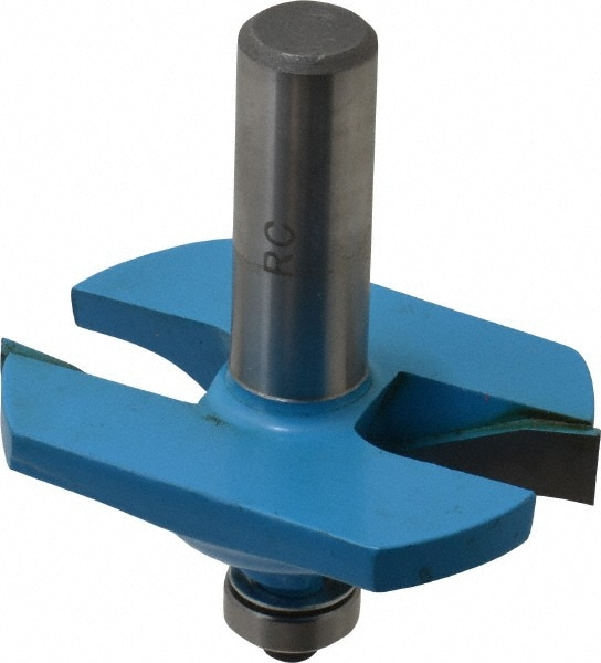 2-1/4" Diam, 3/4" LOC, 2 Flute Carbide-Tipped Edge Profile Stepped Ogee Router Bit