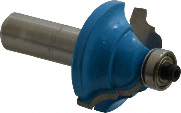 1-1/2" Diam, 3/4" LOC, 2 Flute Carbide-Tipped Edge Profile Classical Router Bit