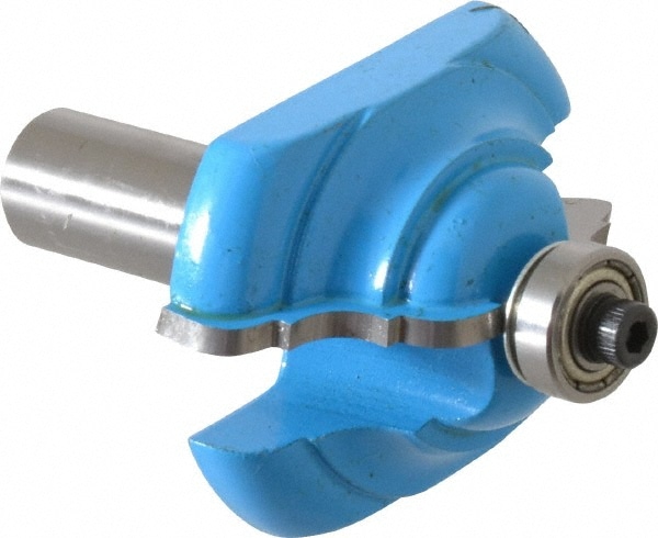 2" Diam, 3/4" LOC, 2 Flute Carbide-Tipped Edge Profile Double Cove & Bead Router Bit