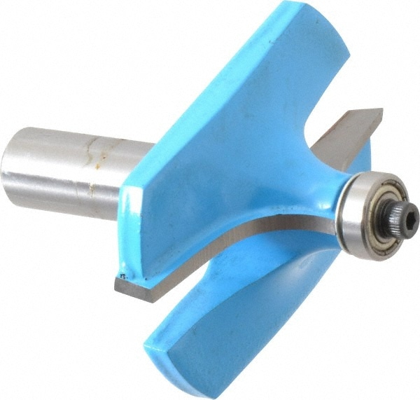 2-1/2" Diam, 3/4" LOC, 2 Flute Carbide-Tipped Edge Profile Fingernail Router Bit