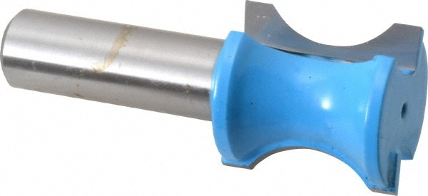 1" Diam, 1" LOC, 2 Flute Carbide-Tipped Edge Profile Fingernail Router Bit