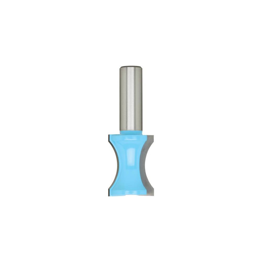 1" Diam, 1-3/8" LOC, 2 Flute Carbide-Tipped Edge Profile Fingernail Router Bit
