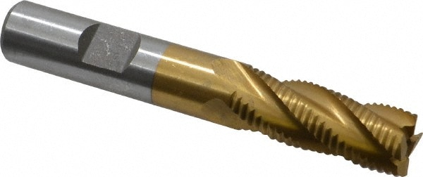 Value Collection 724-3116 Square End Mill: 1/2 Dia, 1-1/4 LOC, 1/2 Shank Dia, 3-1/4 OAL, 4 Flutes, Cobalt Image