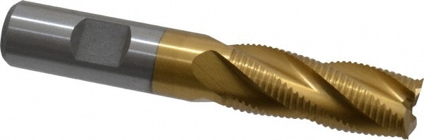 Value Collection 724-3146 Square End Mill: 5/8 Dia, 1-5/8 LOC, 5/8 Shank Dia, 3-3/4 OAL, 4 Flutes, Cobalt Image