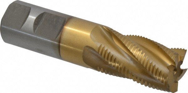 Value Collection 724-3257 Square End Mill: 1 Dia, 1-5/8 LOC, 1 Shank Dia, 4-1/8 OAL, 5 Flutes, Cobalt Image