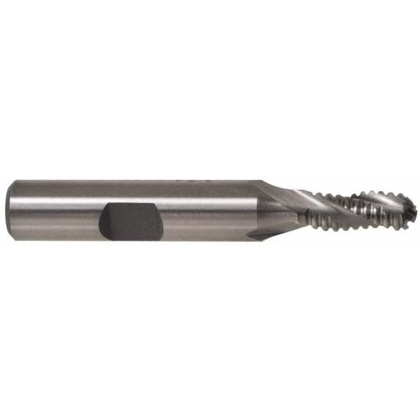 Ball End Mill: 2" Dia, 4" LOC, 8 Flute, Cobalt