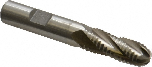 Value Collection 723-5520 Ball End Mill: 0.5" Dia, 1.25" LOC, 4 Flute, Cobalt Image