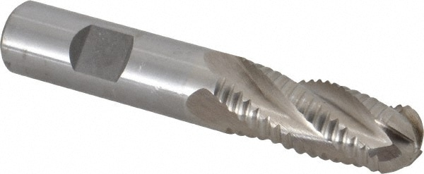 Value Collection 723-5525 Ball End Mill: 0.625" Dia, 1.625" LOC, 4 Flute, Cobalt Image