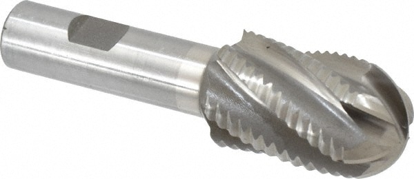 Value Collection 723-5538 Ball End Mill: 1.25" Dia, 2" LOC, 6 Flute, Cobalt Image