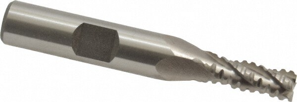 Value Collection 724-4023 1/4" Diam 4-Flute 30° Cobalt Square Roughing & Finishing End Mill Image