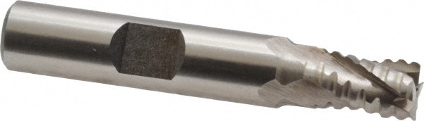 5/16" Diam 4-Flute 30° Cobalt Square Roughing & Finishing End Mill