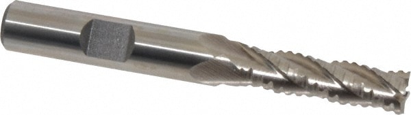 5/16" Diam 4-Flute 30° Cobalt Square Roughing & Finishing End Mill