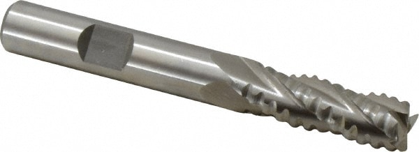 Value Collection 724-4086 3/8" Diam 4-Flute 30° Cobalt Square Roughing & Finishing End Mill Image