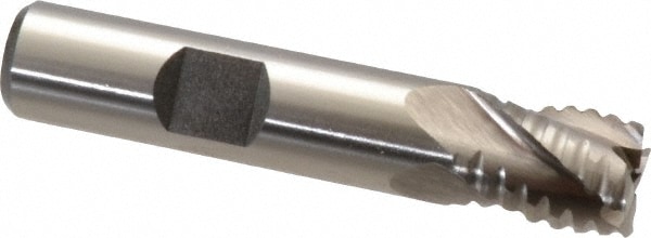 Value Collection 724-4110 1/2" Diam 4-Flute 30° Cobalt Square Roughing & Finishing End Mill Image