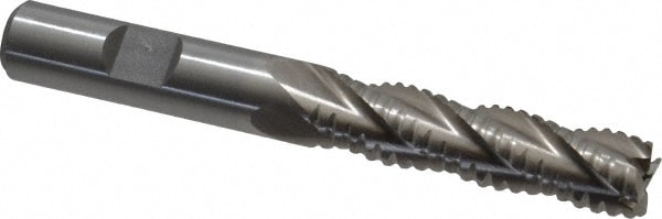 Value Collection 724-4122 1/2" Diam 4-Flute 30° Cobalt Square Roughing & Finishing End Mill Image