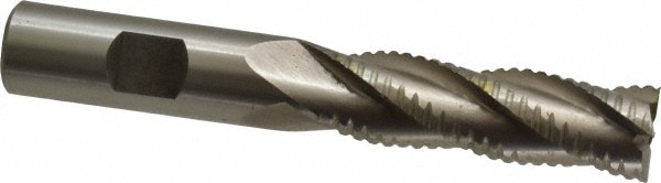 5/8" Diam 4-Flute 30° Cobalt Square Roughing & Finishing End Mill