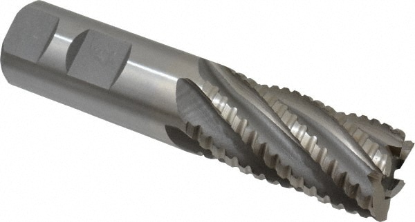 Value Collection 724-4263 1" Diam 6-Flute 30° Cobalt Square Roughing & Finishing End Mill Image