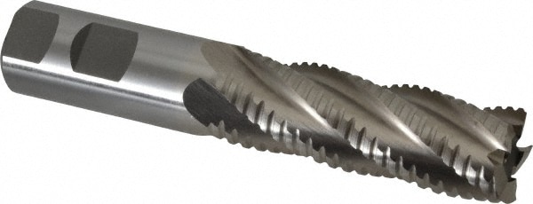 Value Collection 724-4266 1" Diam 5-Flute 30° Cobalt Square Roughing & Finishing End Mill Image