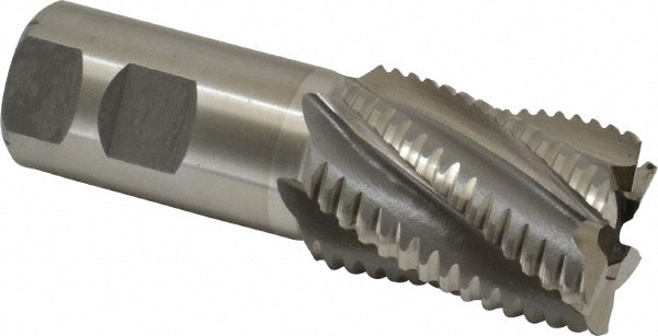 Value Collection 724-4335 1-1/2" Diam 6-Flute 30° Cobalt Square Roughing & Finishing End Mill Image