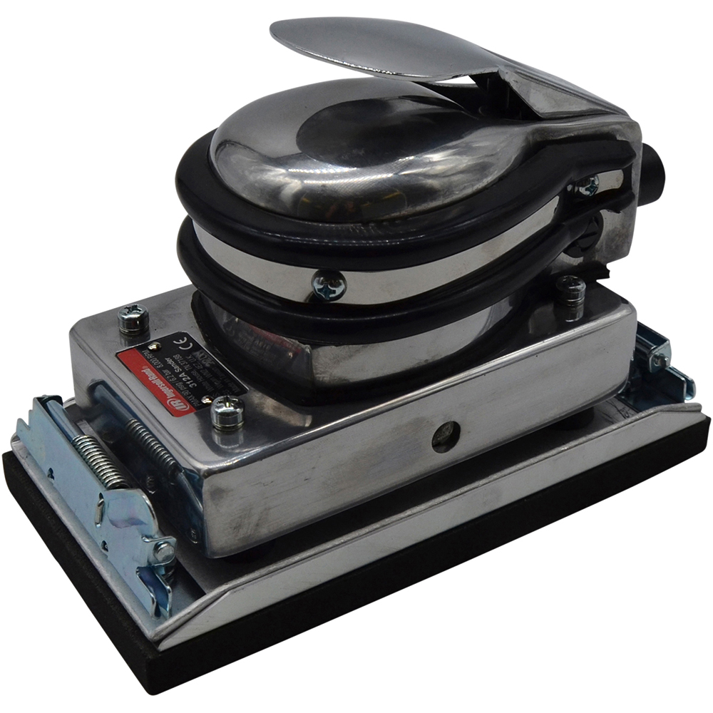 Ingersoll Rand - Air Orbital Sander: Rectangular, 3-2/3 x 6-3/4" Pad ...