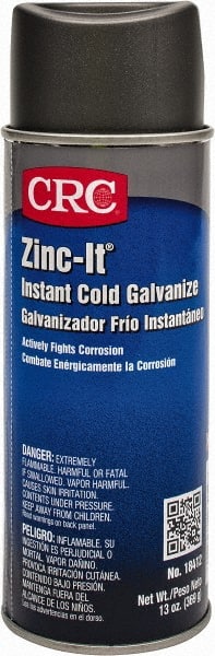 Zinc Cold Galvanizing Compound: 16 oz Aerosol Can