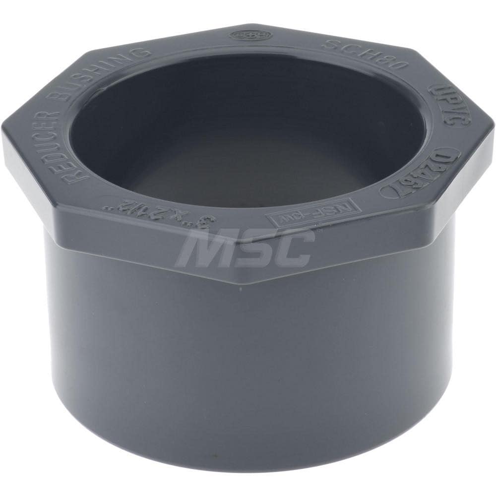 PRO-SOURCE 90380502209 3 x 2-1/2" PVC Plastic Pipe Reducer Bushing Image