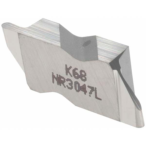 Grooving Insert: NR3031 K68, Solid Carbide