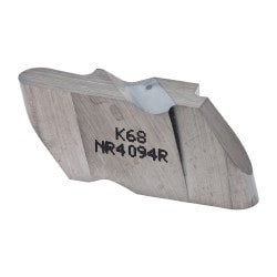 Grooving Insert: NR4094 K68, Solid Carbide